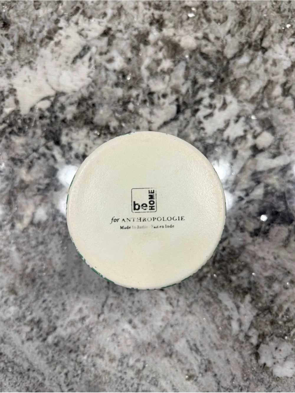 Anthropologie Jacquard Canisters Set of 3